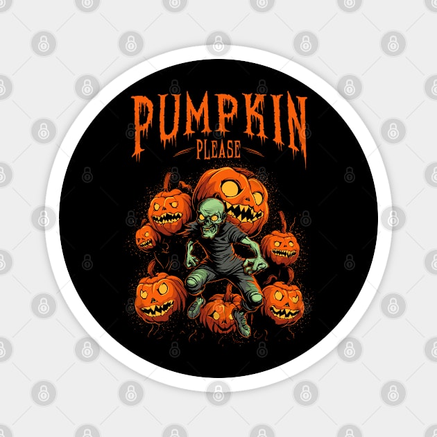 Pumpkin Please Magnet by Yopi